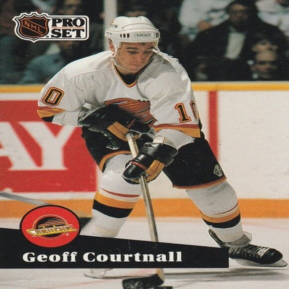 Geoff Courtnall Hockey Card Collection - Picture 7 of 8